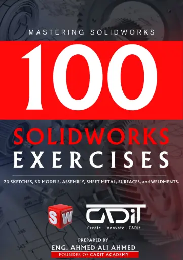100 Solidworks Exercises Book